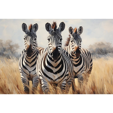 Canvas of Zebras